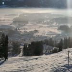 Schnee Panorama im Allgäu