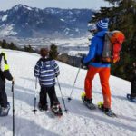 Tourenbeispiel für eine Schneeschuhwanderung im Allgäu